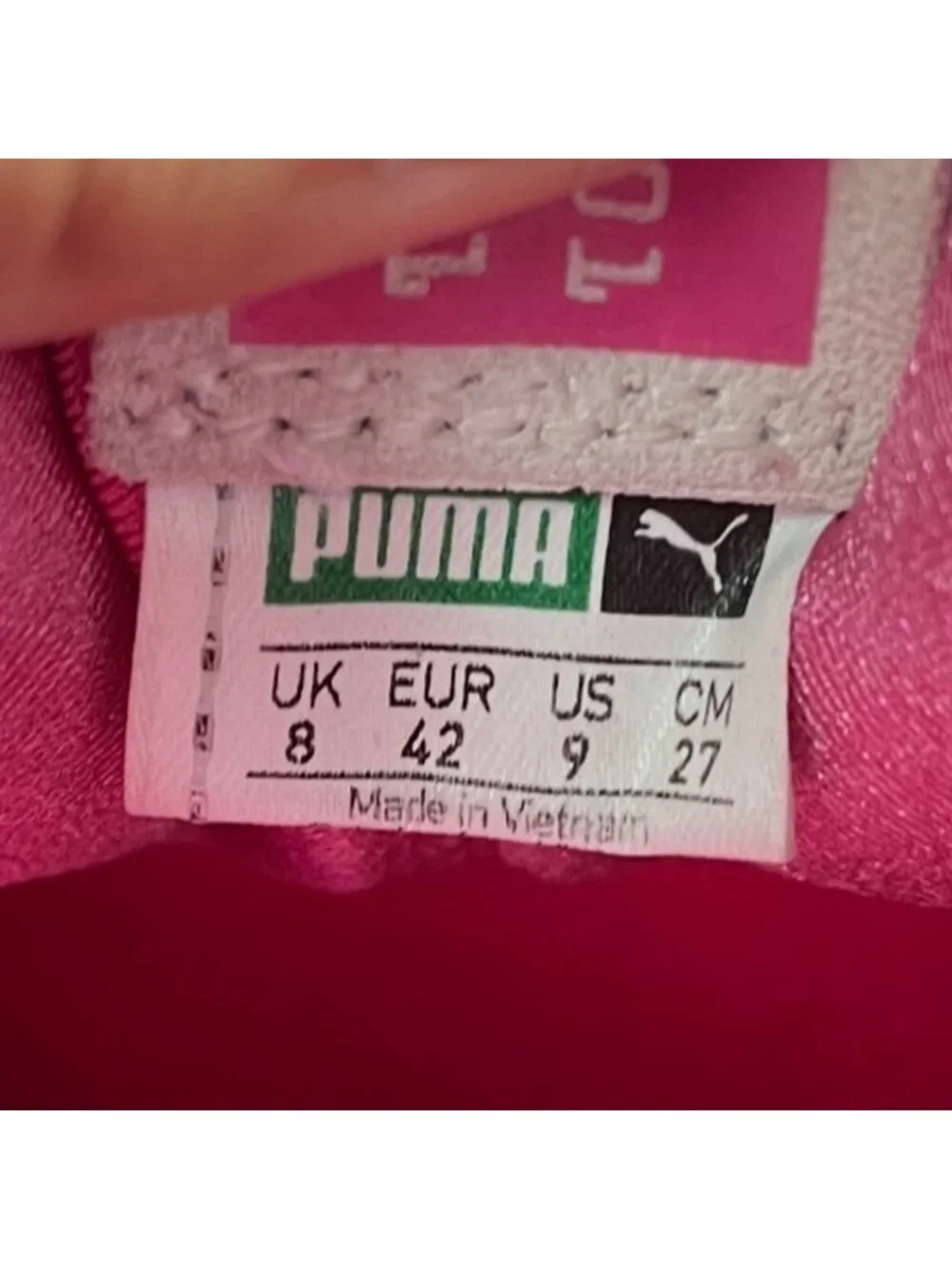 Puma RS-0 Winter Inj Toys Mens Size 9 White Pink Athletic Running Shoes Sneakers